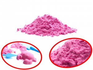 Kinetický piesok 1kg ružový