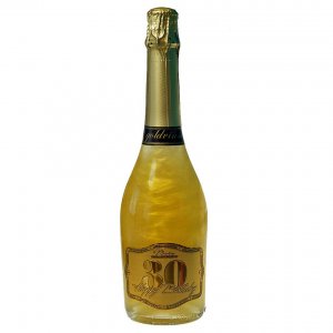 Perlové šampanské GHOST zlaté - Happy Birthday 30
