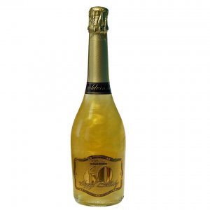 Perlové šampanské GHOST zlaté - Happy Birthday 60