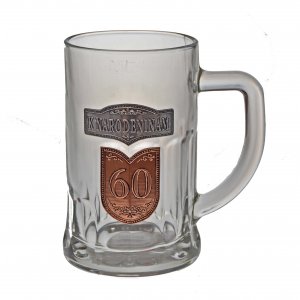 Pivný pohár k 60. narodeninám