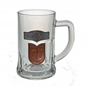Pivný pohár k 70. narodeninám