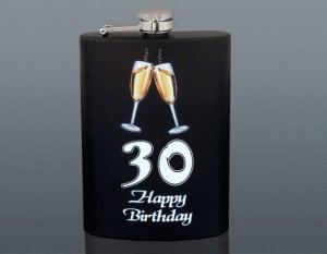 Ploskačka Happy Birthday 30