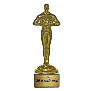 Soška Oscar - 20 a stále sexi