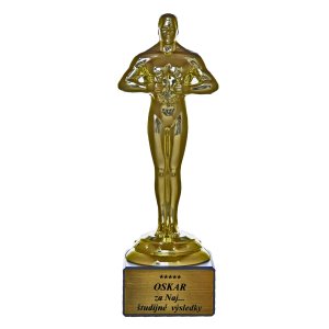Soška Oscar - za Naj... študijné výsledky