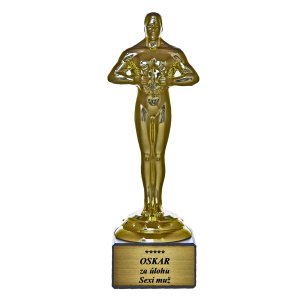 Soška Oscar - za úlohu Sexi muž