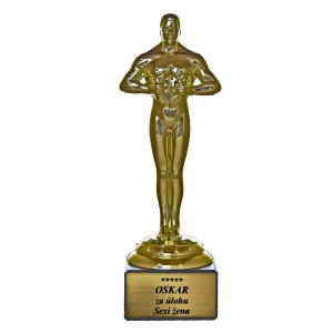 Soška Oscar - za úlohu Sexi žena