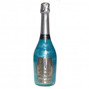 Perlové šampanské GHOST modré -Svadobné