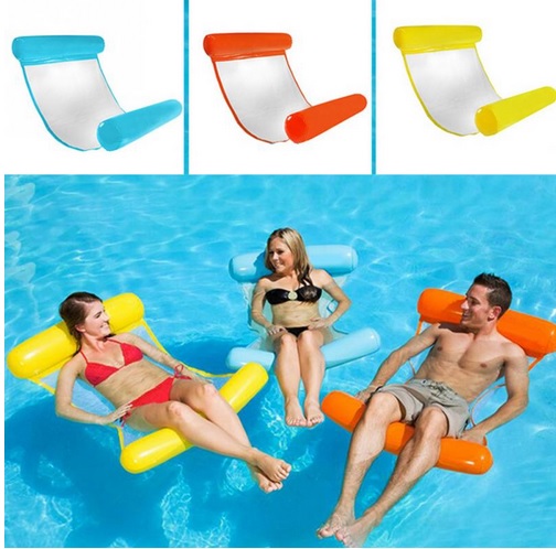 Nafukovacie plavecké kreslo - ružové