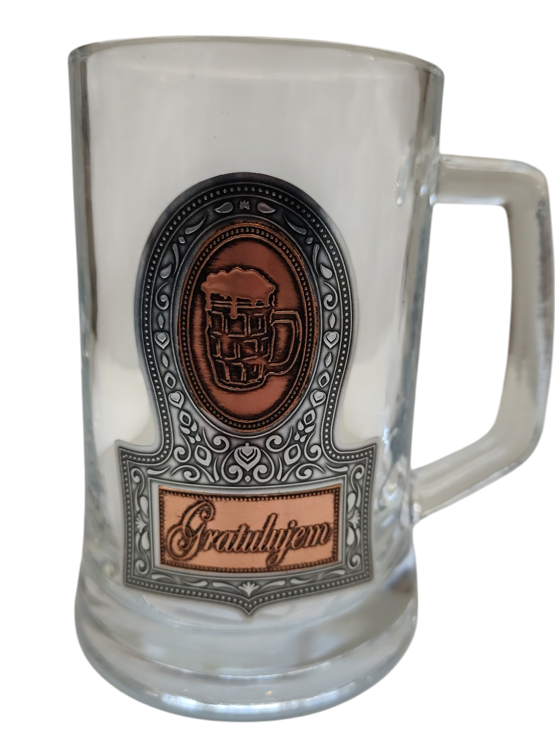 Pivný pohár - Gratulujem