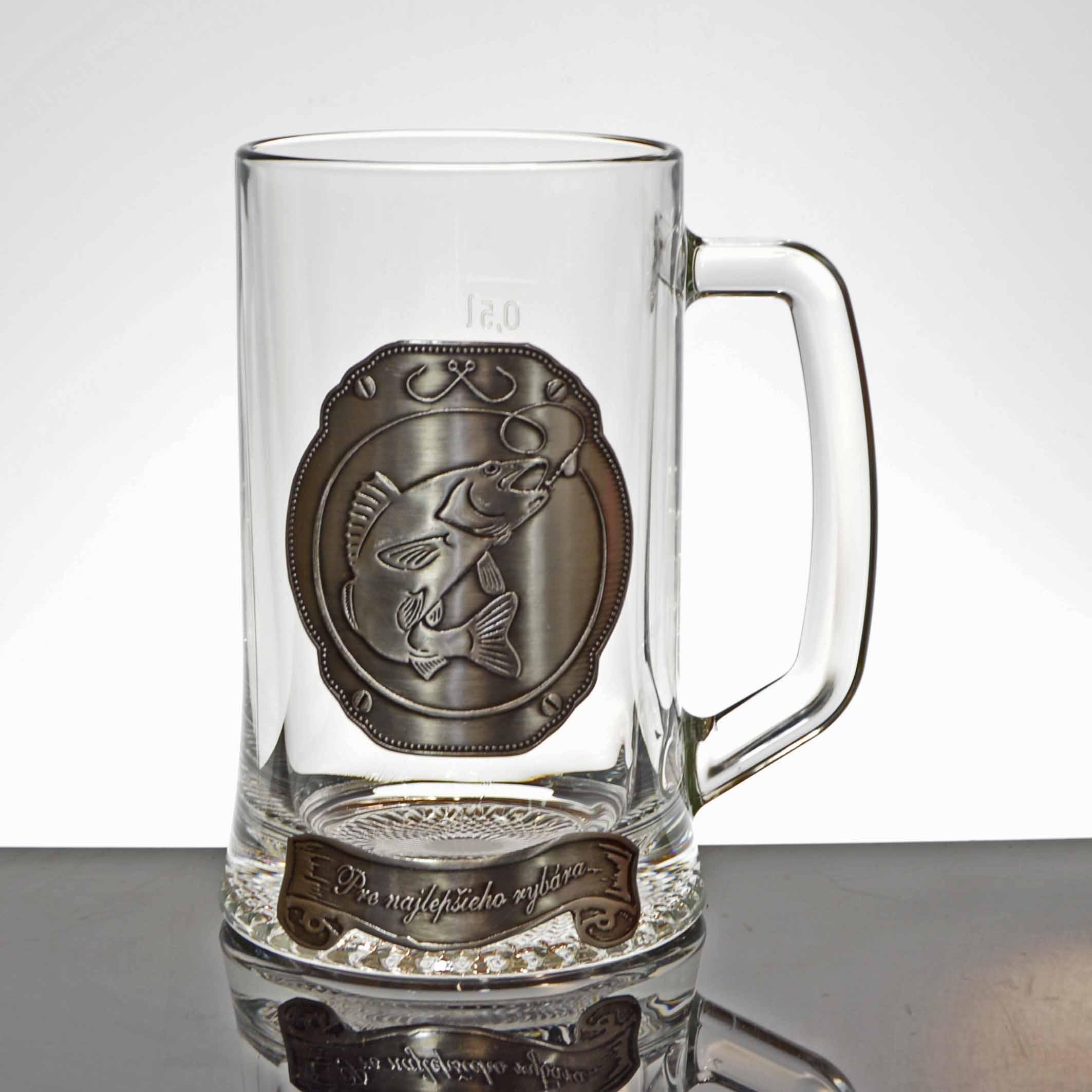 Pivový pohár pre najlepšieho rybára