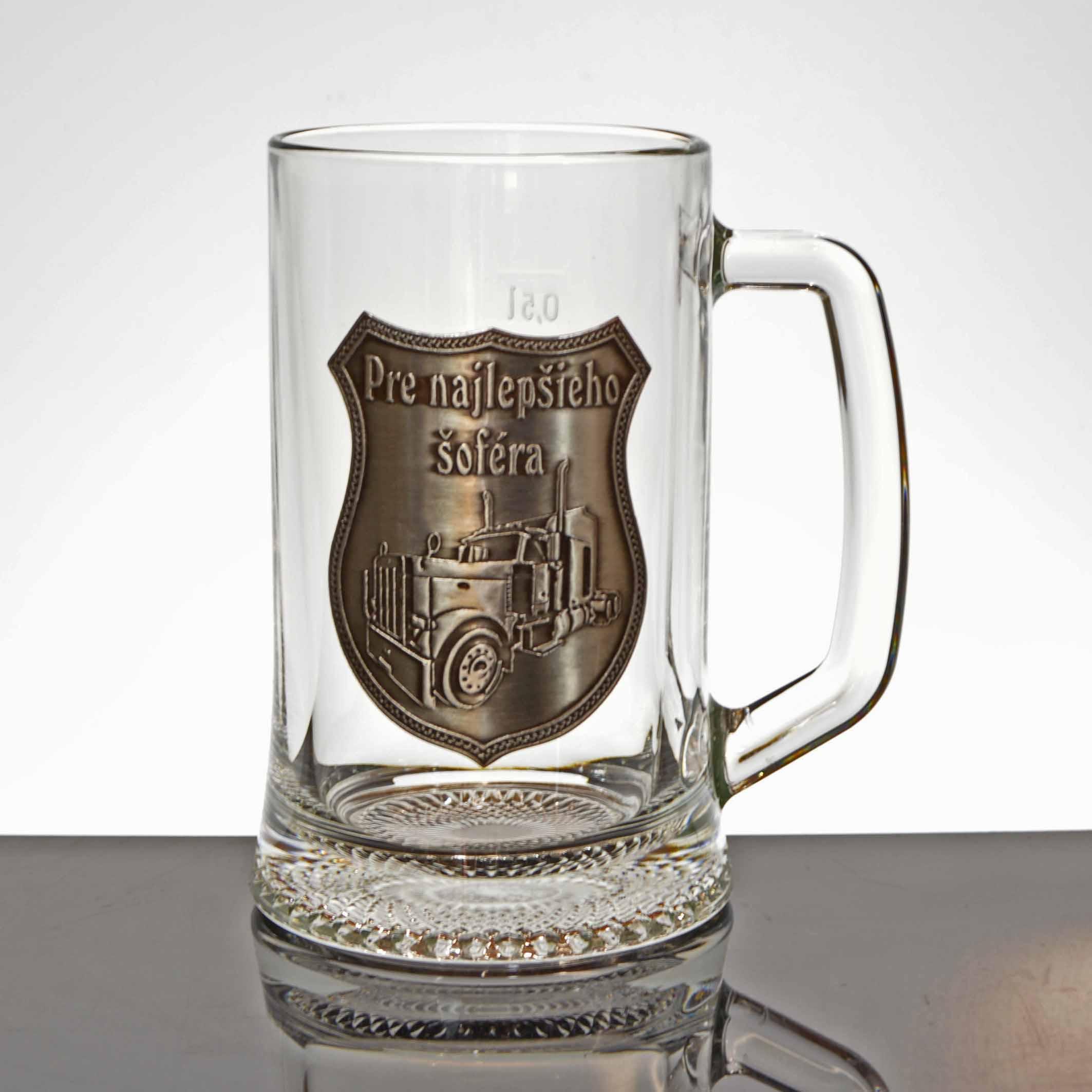 Pivný pohár pre najlepšieho šoféra