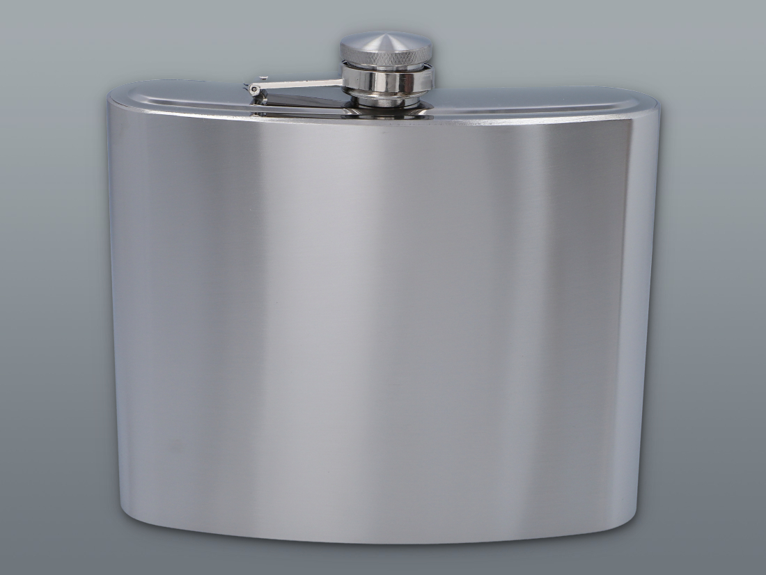 Ploskačka nerezová 1 L