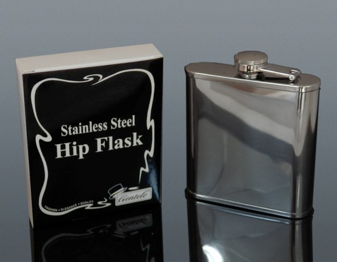 Ploskačka nerezová 180 ml