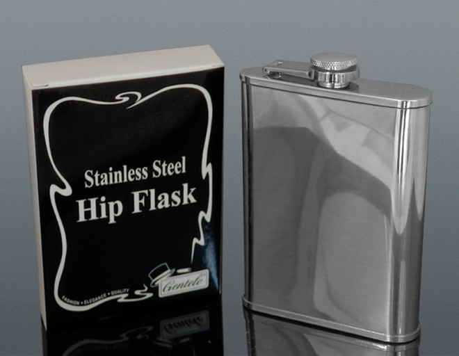 Ploskačka nerezová 270 ml