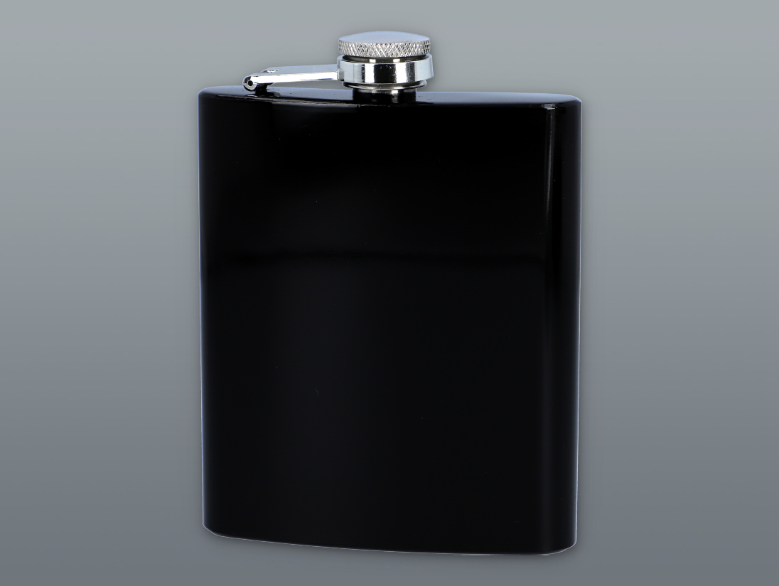 Ploskačka nerezová Lakovaná 210 ml