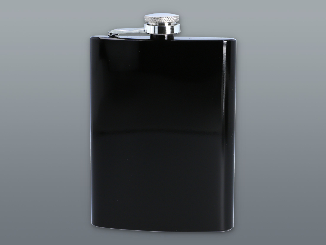 Ploskačka nerezová Lakovaná 240 ml