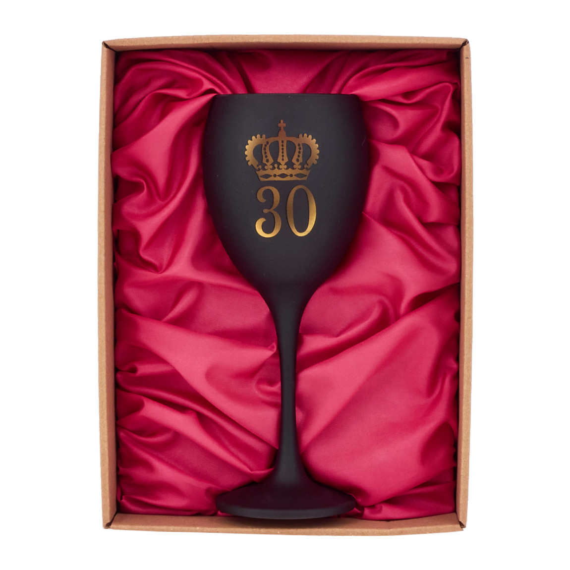 Výročný pohár v darčekovej krabičke - k 30tke pre ženu