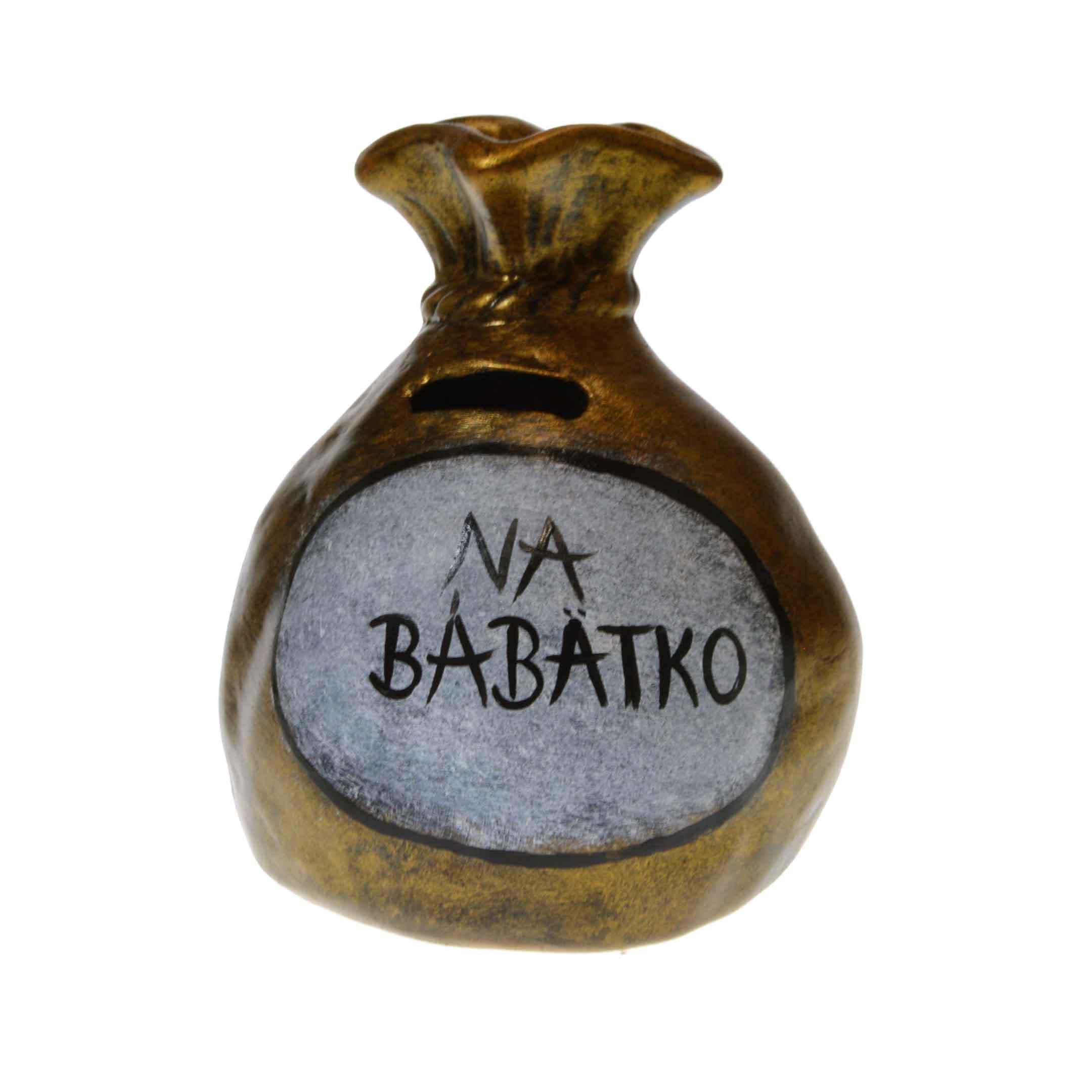 Pokladnička s nápisom - na bábätko