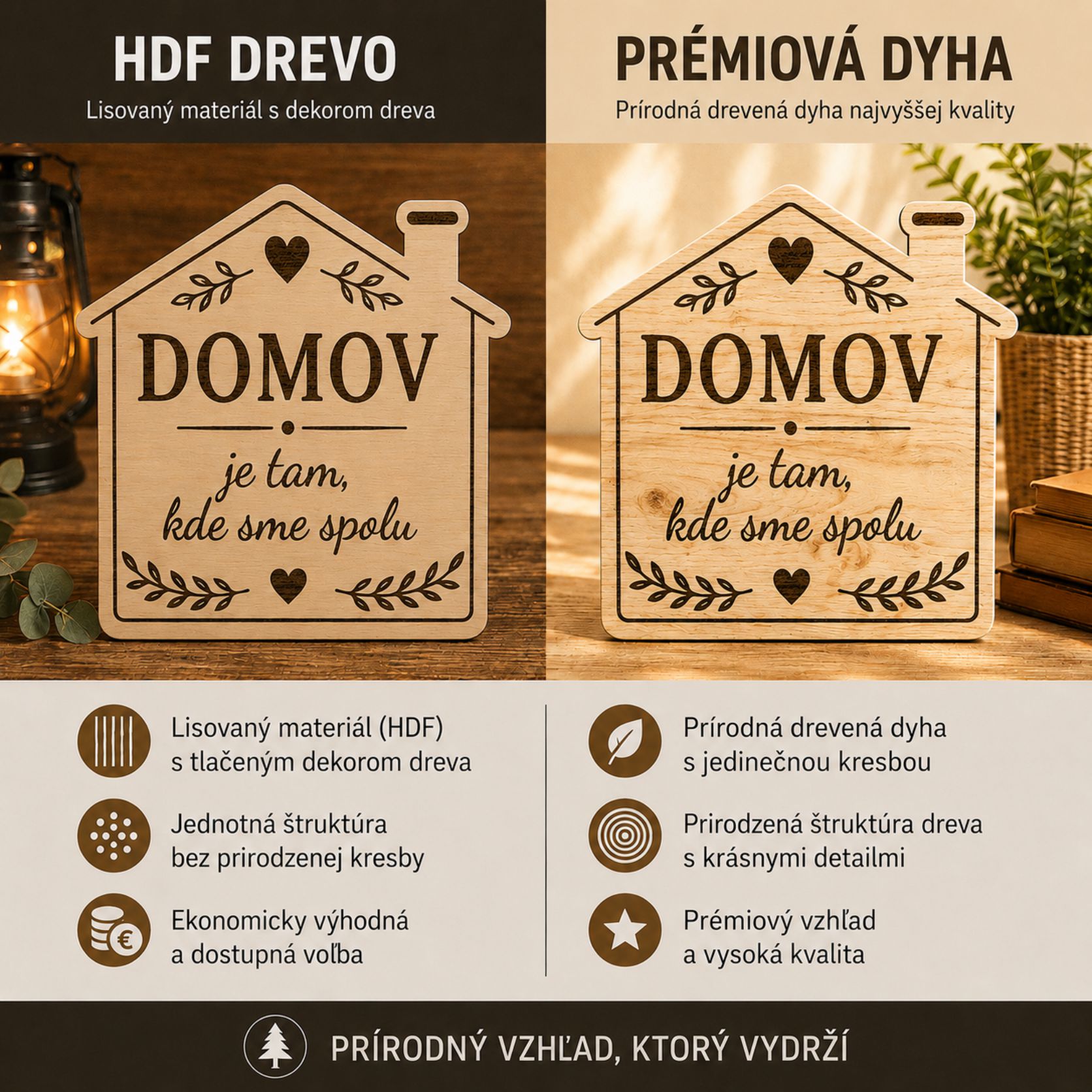 Prírodná dyha 6 mm(+ 75 % )