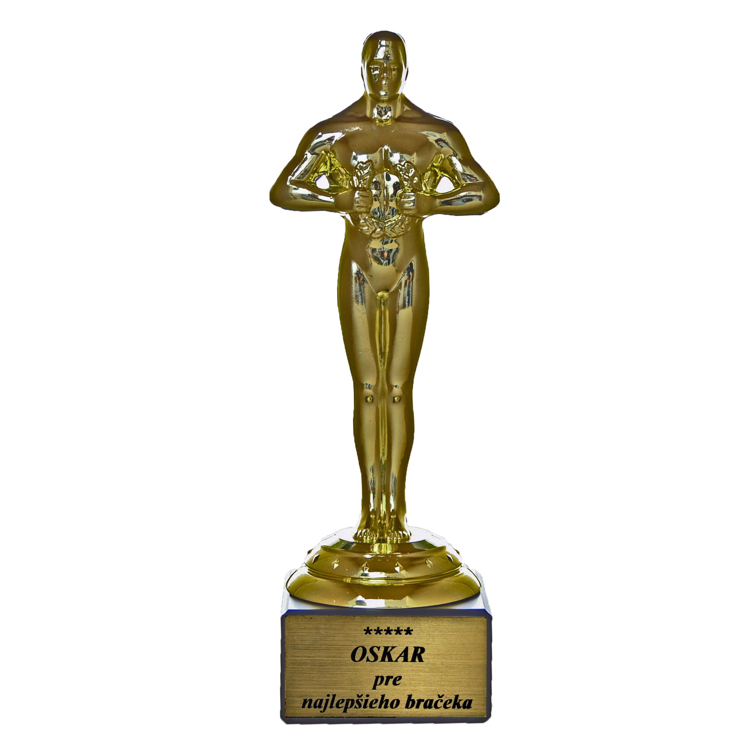 Soška Oscar - pre najlepšieho bračeka
