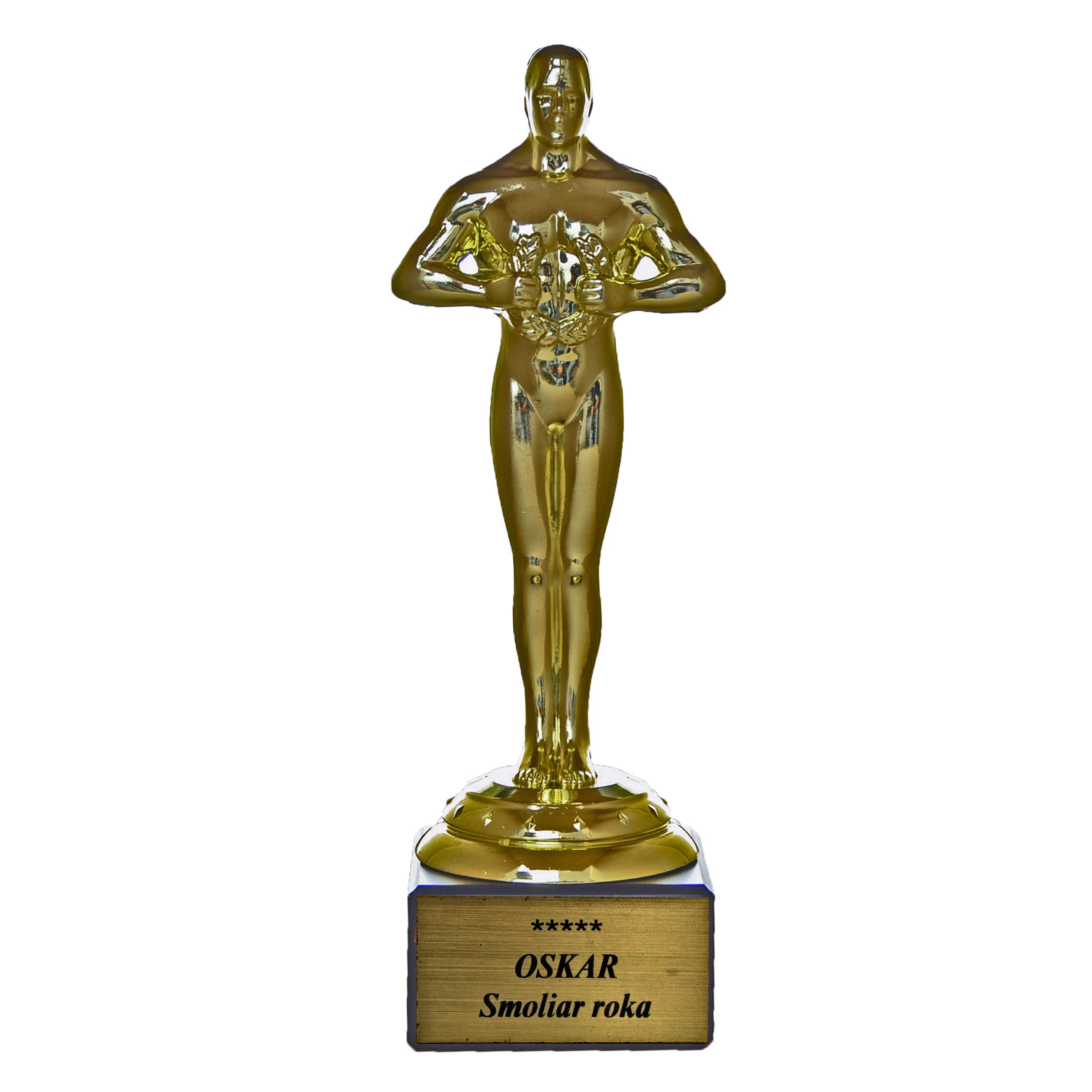 Soška Oscar - Smoliar roka