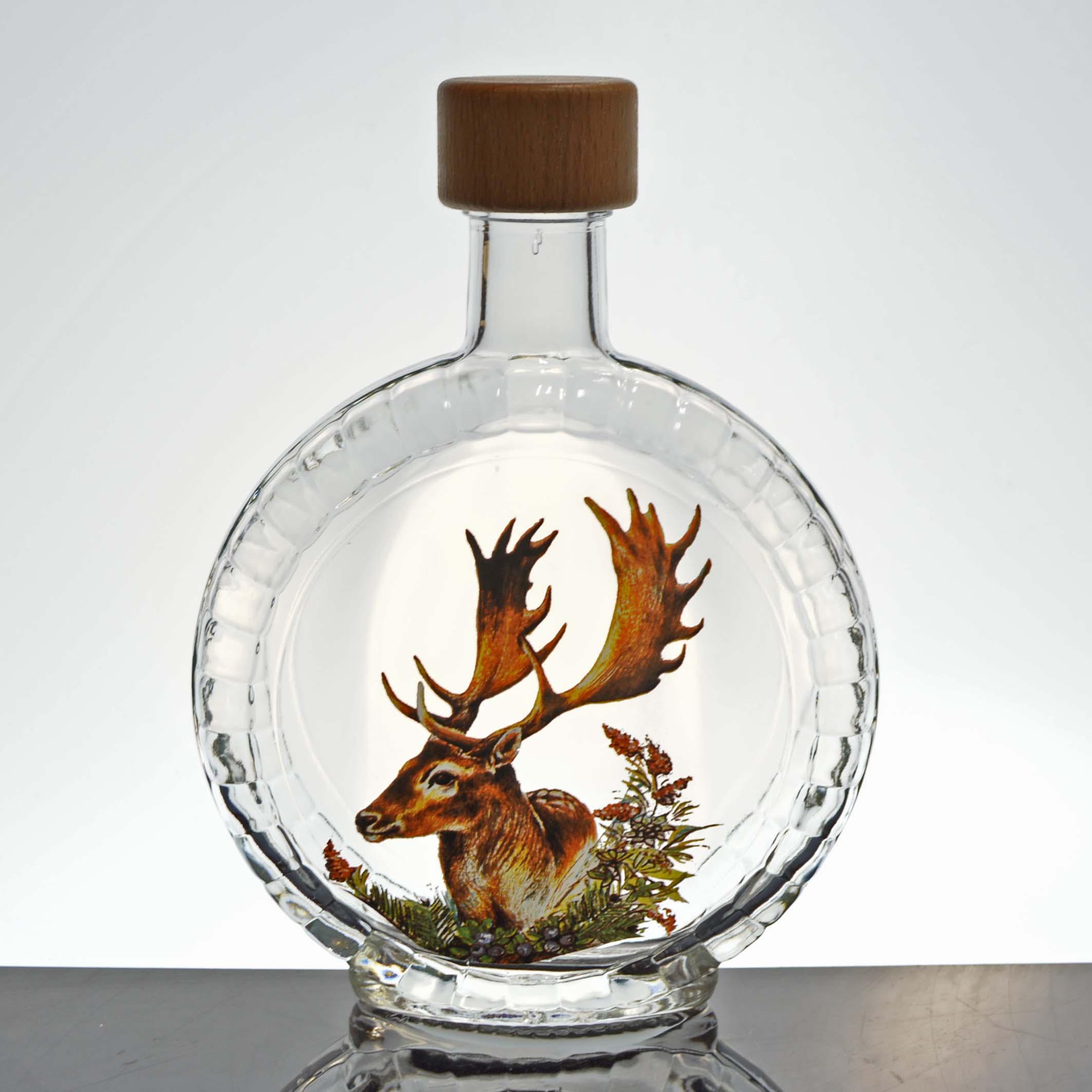 Fľaša sklenená 0,35 L - Daniel