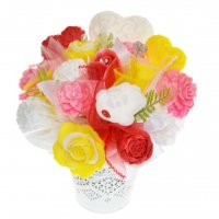 Mydlová Kytica - jarné farby