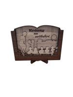 Drevená tabuľka - Deň učiteľov