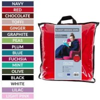 Deka s rukávmi čierna