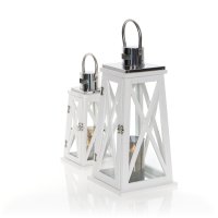 Drevený lampáš MSL2788- 41 cm