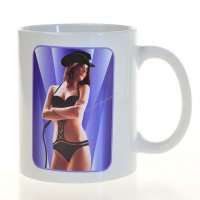 Hrnček vyzliekací - žena