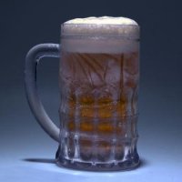 Veľký chladiaci pivový pohár