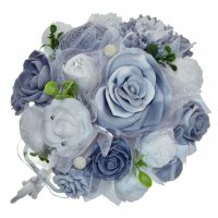 Mydlová Kytica bicykel -  sivo, biela