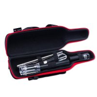 Súprava na víno v obale v tvare fľašky