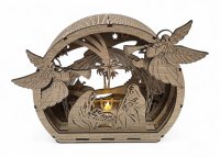 Exkluzívny drevený betlehem s anjelmi