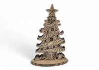 Drevený vianočný stromček