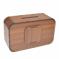 Drevená pokladnička s nápisom - Na nový byt