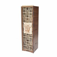 Drevená krabička na víno - S vlastným obrázkom