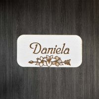 Svadobná menovka - Plaketka