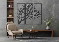 Trojdielny obraz na stenu - Koruna stromu