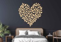 Drevený obraz – Srdce z prírody