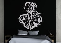 Drevený obraz na stenu – Žena v prírode