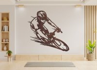 Drevený obraz na stenu – Cyklista