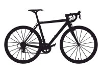 Drevený obraz - cestný bicykel na stenu