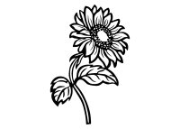 Drevený obraz na stenu – Slnečnica