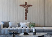 Drevený obraz na stenu – Ježiš Kristus