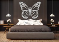 Drevený obraz – Motýľ Monarch