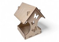 Drevená búdka pre vtáky