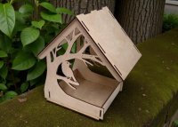 Drevená búdka pre vtáky