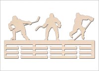 Vešiak na medaily - Hokej